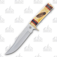 Frost Chipaway Yellow Bone Flying Eagle Hunter Fixed Blade FRCW602YB