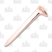 Rose Gold Titanium Railroad Spike MI0233
