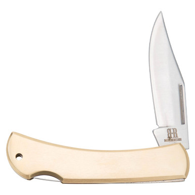 Rough Ryder Brass Lockback Folding Knife