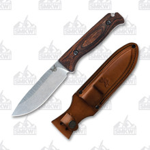 Benchmade 15002 Saddle Mountain Skinner Fixed Blade Knife Wood