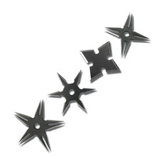 Black Throwing Star 4 Piece DBRC1084B