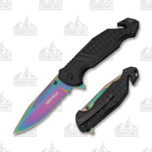 WarTech Rescue PS Spectrum Folding Knife NTPWT371RW