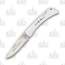 Silver Falcon Large Lockback Folding Knife Stainless