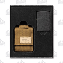 Zippo Sheath and Lighter Set Coyote