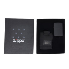 Zippo Sheath and Lighter Set Black