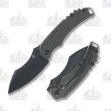 Kansept Pelican EDC Black Blade Titanium Handle