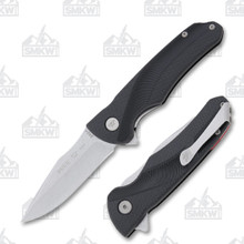 Buck 840 Sprint Select Black Folding Knife 3.13in Satin Drop Point BU11896