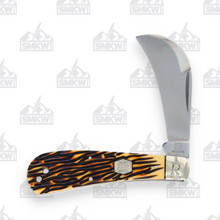 Rough Ryder Hawkbill Folding Knife Tuff Stag RR2361