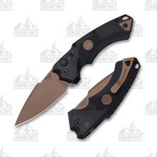 Hogue SIG EX-A05 Emperor Scorpion Auto Folding Knife 3.5in FDE Spear Point AUHG36530