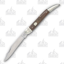 Rough Ryder Tater Skin Brown Burlap Large Toothpick Folding Knife RR2328