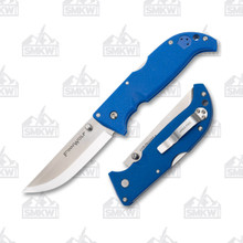 Cold Steel Finn Wolf Folding Knife Blue 3.5in Plain Straight Back