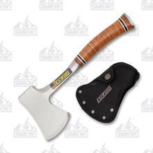 Estwing Sportsman Axe Leather Handle 3.25 Inch Stainless Steel Blade EW24A