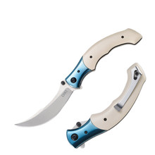 Cold Steel Ti-Lite Folding Knife 6in Zytel CS26SXK6 - Smoky