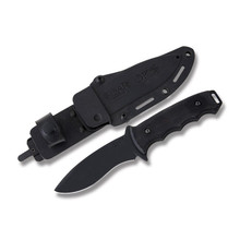 Bear & Son Constant 4.25" 1095 Drop Point Black G-10 BRC200B4B