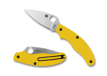 Spyderco UK Penknife Lightweight Yellow SPC94PYL