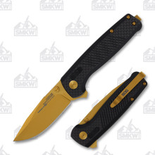 SOG Terminus XR LTE Folding Knife Carbon and Gold