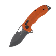 SOG Knives Kiku XR LTE Blaze Orange Folding Knife 3.02in Tanto Blade 12270357