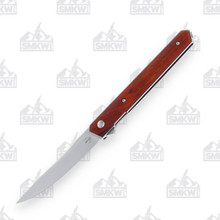Boker Plus Kwaiken Air Cocobolo 3.54in Satin Trailing Point Blade BKBO168