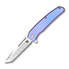 Ontario TI22 Ultrablue Titanium Folder OKC9800
