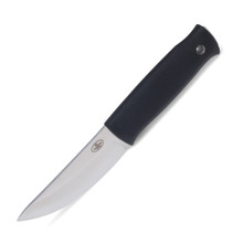 Fallkniven H1 Hunters Knife 3.75 Inch Plain Satin Trailing Point FN23