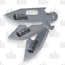 Cold Steel Replacement Blade 4.5in Plain Clip Point for Click N Cut 3 Pack