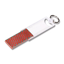 DMT Mini-Sharp Diamond Whetstone Sharpener Fine 600 Grit Red