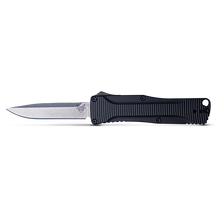 Benchmade OM 4850 Out-the-Front Automatic Knife (Satin  Black)