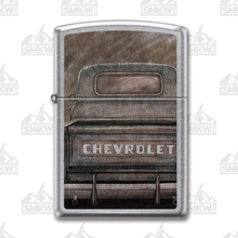 Zippo Street Chrome Old Chevy Truck Tailgate Lighter ZP407773
