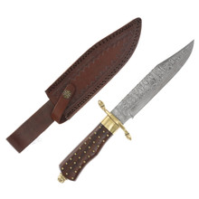 みわ　BP Bowie Knife Wood Handle PM202858CS - Smoky Mountain Knife Works