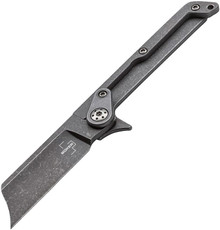 Boker Plus Fragment Dark Stonewash 1.97in Plain Dark Stonewash Sheepsfoot BK01BO660