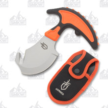 Gerber Vital Skin - Gut Fixed Blade Knife - Orange Handle G2743