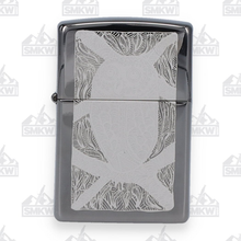 Zippo Black Ice Owl Lighter ZP49612