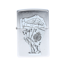 Zippo Dead Man's Hand Street Chrome Lighter ZP49536