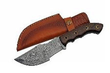 10 Inch Tracker Fixed Blade Knife Brown Micarta DM1207
