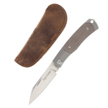 Viper Knives Hug 2 Folding Knife Natural Canvas Micarta 3.125” Satin Blade V5994CN Viper Knives Hug 2 Folding Knife Natural Canvas Micarta 3.125” Satin Blade V5994CN