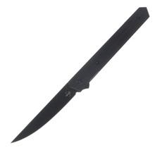 Boker Plus Kwaiken Air Folding Knife All Black 3.54in Straight Back Blade BK01BO339