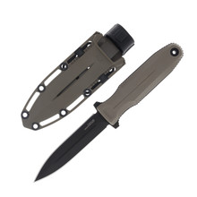 SOG Pentagon FX FDE 4.77 Inch Plain Black TiNi Spear Point 17610257 SOG Pentagon FX FDE 4.77 Inch Plain Black TiNi Spear Point 17610257