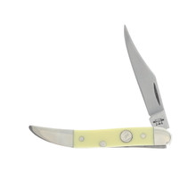 Case XX SMKW Exclusive Green Scroll Stag Small Texas Toothpick