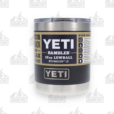 Yeti 10 oz Lowball Rambler with Magslider Lid - Seafoam