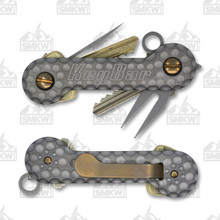 KeyBar Cratered Sandblasted Titanium