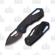MKM Knives Fox Isonzo Folding Knife FRN Black 2.25in Clip‑Point Blade MKFX033PBK