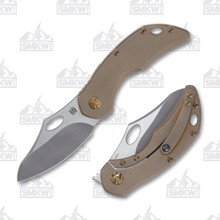 Olamic Busker Semper Folding Knife 609-S Kinetic Desert