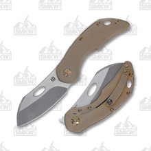 Olamic Busker Largo Folding Knife B645-L Kinetic Desert