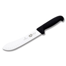 Victorinox Fibrox Pro Butcher Knife 8 Inch Granton Edge Butcher Blade F47533