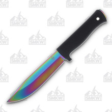 Frost Skinmaster Pro Skinner Fixed Blade Knife Rainbow