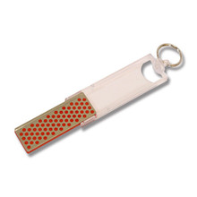 DMT Angler Mini-Sharp Diamond Whetstone Fishhook Sharpener Fine 600 Grit Red FF70F