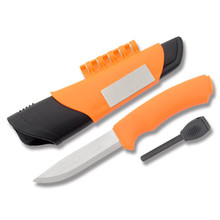 Morakniv Knives Bushcraft Survival Hi-Vis Orange Fixed Blade FS12051