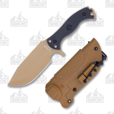 Halfbreed Blades Large Bush Knife Blk (5.7 DE) - Blade HQ