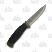 Morakniv Companion Fixed Military Green 4.1In Satin Drop Point FS12215