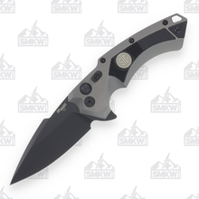 Hogue Sig Sauer X5 Folding Knife Gray 3.5in Black Plain Spear Point Blade HG36572
